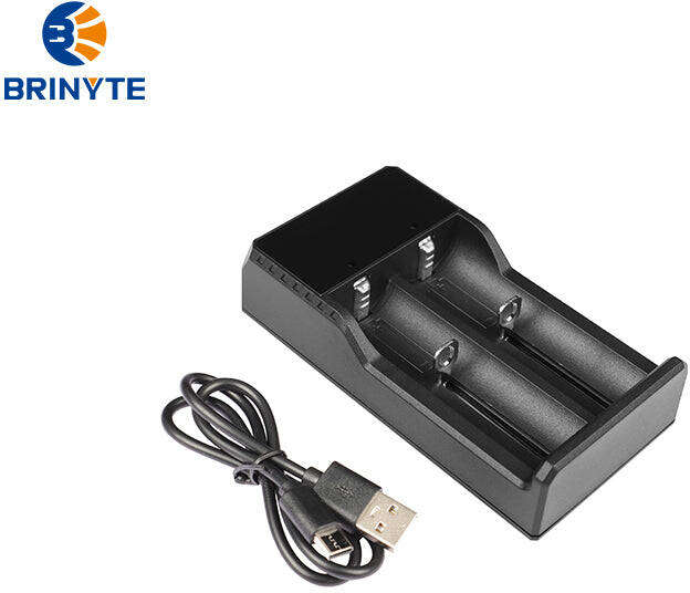 Brinyte UC02 Charger 2-Slot 1000mA for Li-ion Batteries