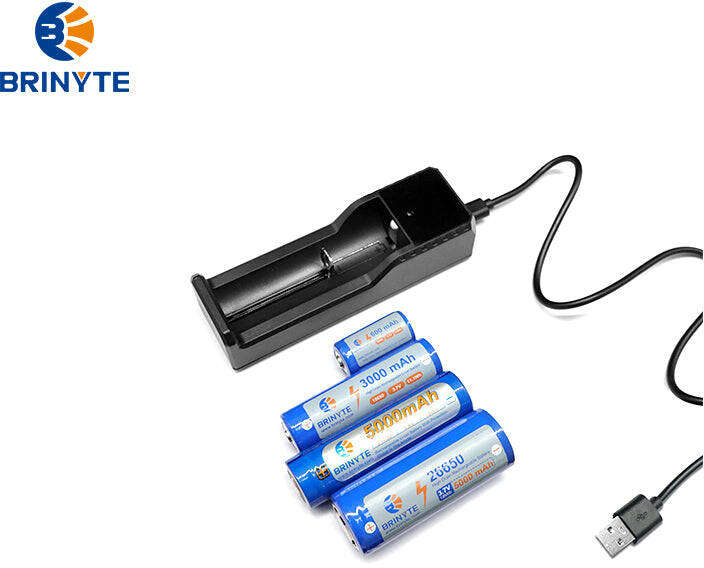 Brinyte UC01 Battery Charger for Li-Ion and Ni-MH Batteries