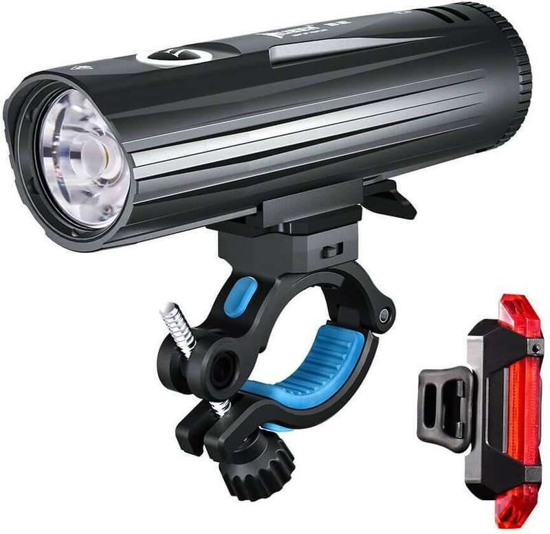 Wuben B2 Bicycle Light 1300 Lumen 280m Throw Rechargeable with 18650 or 21700 Battery