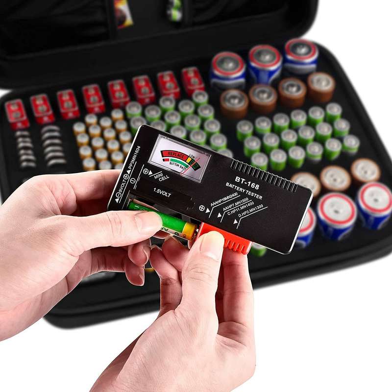 TorchSA Battery Organiser Holder for 66xAA 48xAAA 8xC 6xD 8x9V