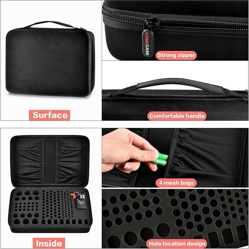 TorchSA Battery Organiser Holder for 66xAA 48xAAA 8xC 6xD 8x9V