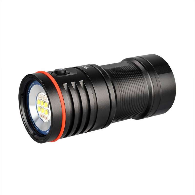 TrustFire DF50 Dive Light 6500 Lumen 105m Throw USB Rechargeable 70M Waterproof