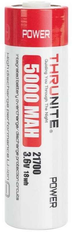 ThruNite 21700 5000mAh Proprietary Battery for Flashlights