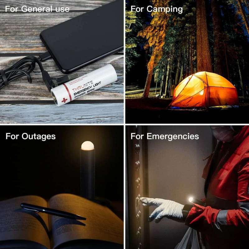 Thrunite TS1 Survival Light 100LM Rechargeable Camping Lantern