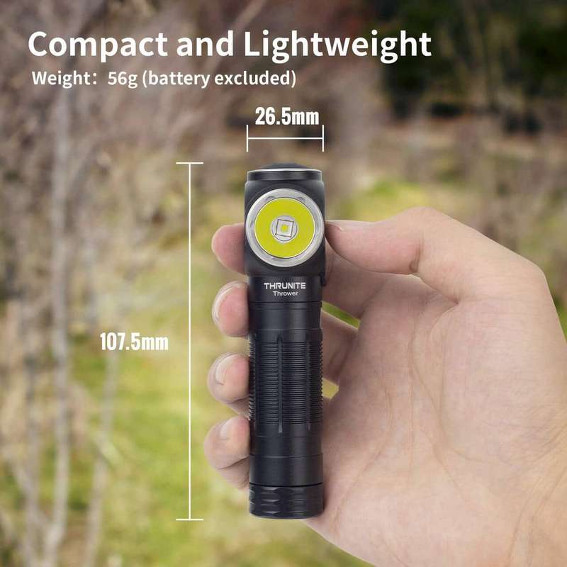 Thrunite Thrower 1755LM 323m Throw Rechargeable LED Headlamp