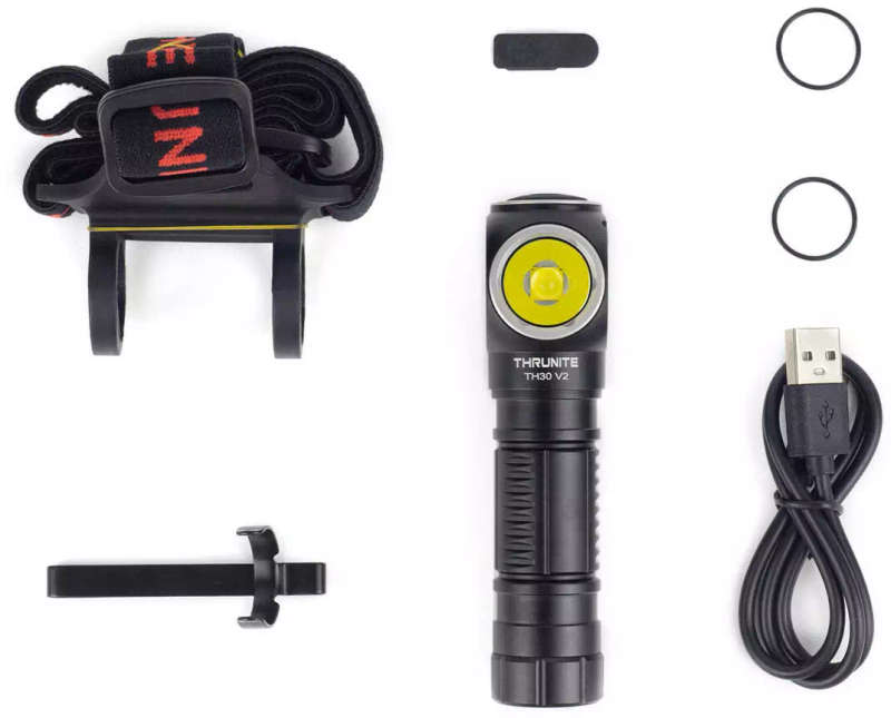 Thrunite TH30 3320LM 170m Rechargeable LED Headlamp