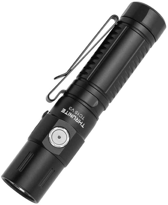 Thrunite TC15 V3 2403LM 223m Throw Rechargeable EDC Flashlight