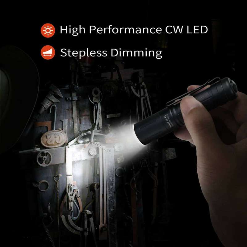 Thrunite Archer Pro 1022LM 134m Throw Rechargeable Flashlight