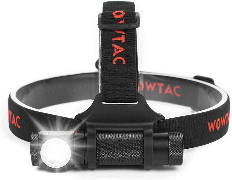 WOWTAC A2S 1047 Lumen 145m Throw Rechargeable Headlamp Flashlight Cool White