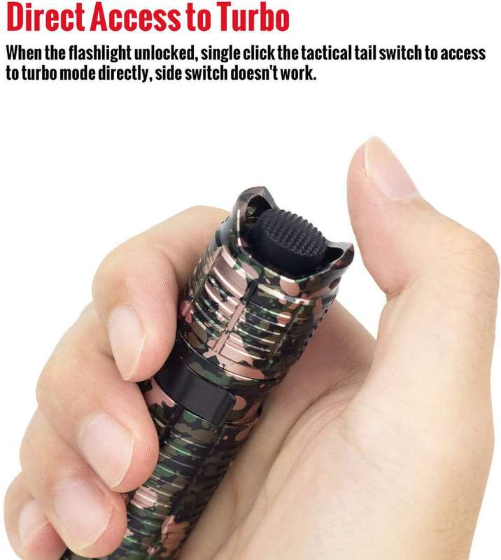 Thrunite BSS V4 Camo 2523LM 250m Rechargeable Tactical Flashlight