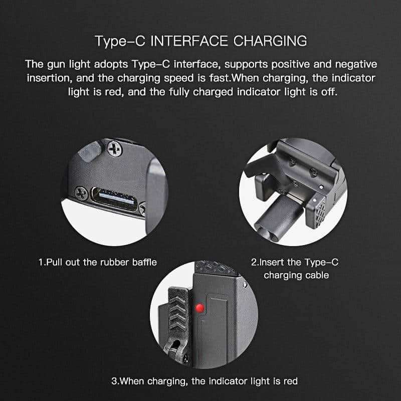 Velvo Prone L1 800 Lumen 90m Pistol Light