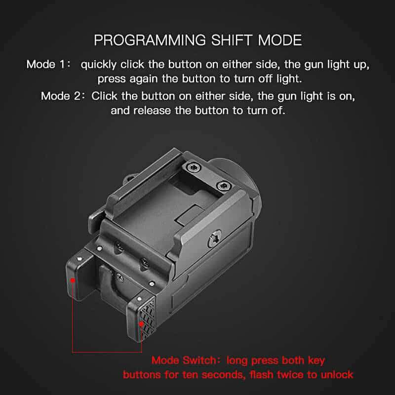 Velvo Prone L1 800 Lumen 90m Pistol Light
