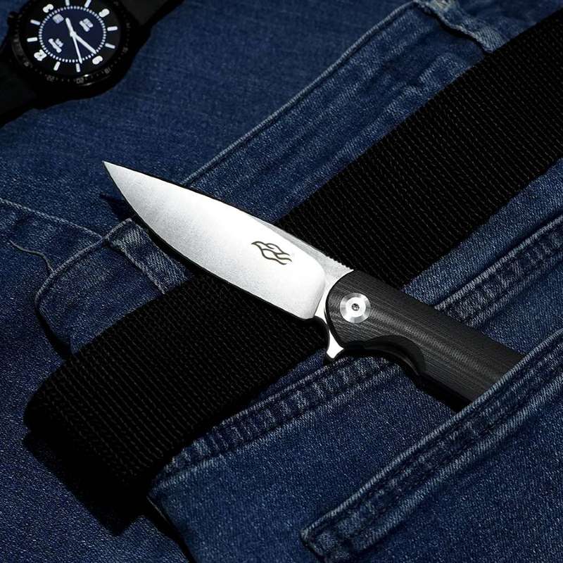 Firebird FH41S 440C Folding Knife G10 Handle 175mm EDC Tool with Clip
