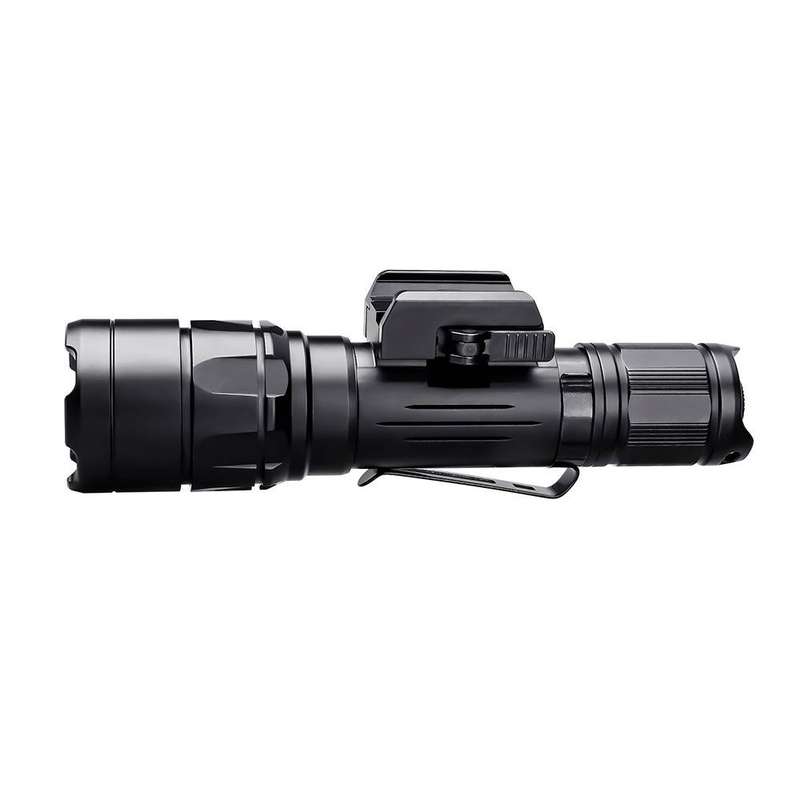 TrustFire R8 Pistol Light - 1800 Lumens, 350m Throw, Tactical Rail Mount Flashlight