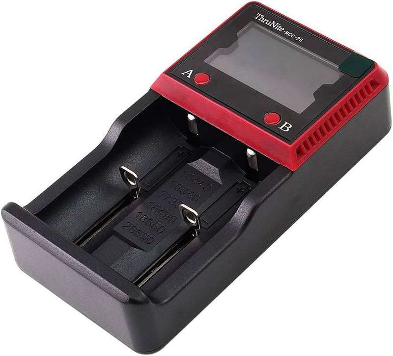 ThruNite MCC-2S EU Charger 2-Slot Universal Battery Charger for Li-ion Ni-MH