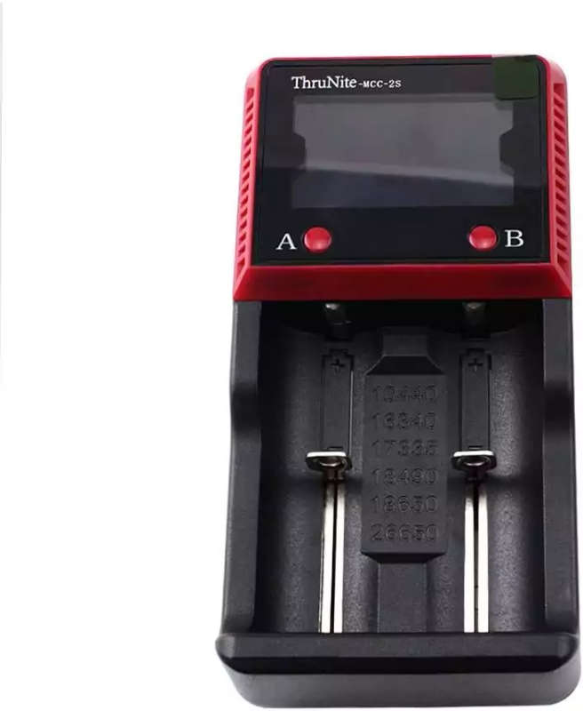 ThruNite MCC-2S EU Charger 2-Slot Universal Battery Charger for Li-ion Ni-MH