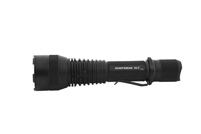 Powertac Huntsman XLT Kit 1200 Lumen 1000m Throw Rechargeable Tactical Flashlight