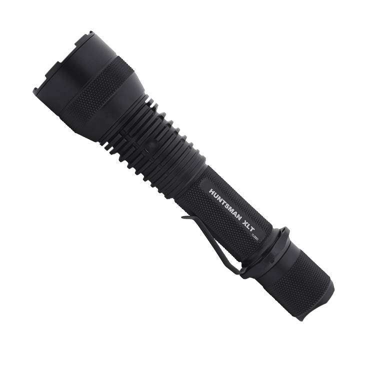 Powertac Huntsman XLT Kit 1200 Lumen 1000m Throw Rechargeable Tactical Flashlight