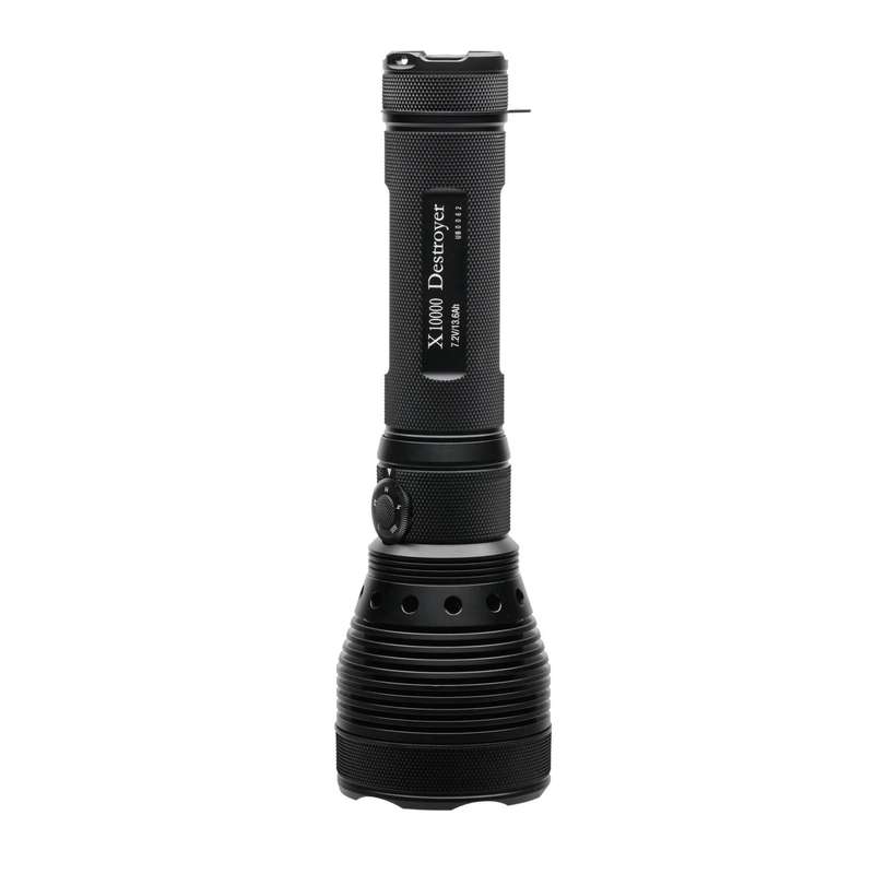 Powertac Destroyer X10K G2 9500LM 1400m Search Flashlight