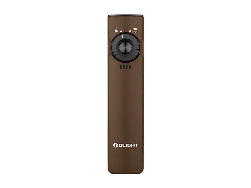 Olight Arkfeld Tan 1000 Lumen 101m Green Laser EDC Flashlight