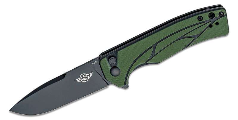 Olight Mettle Green Oknife 3.24-Inch 154CM Folding Knife for EDC