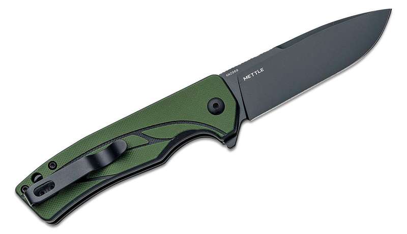 Olight Mettle Green Oknife 3.24-Inch 154CM Folding Knife for EDC