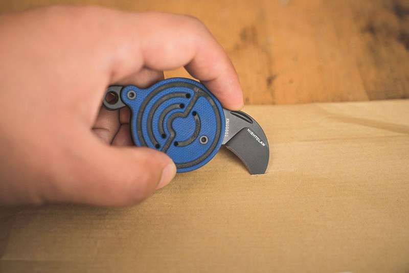 Olight Nightclaw Oknife 0.92-Inch D2 Folding Knife for EDC