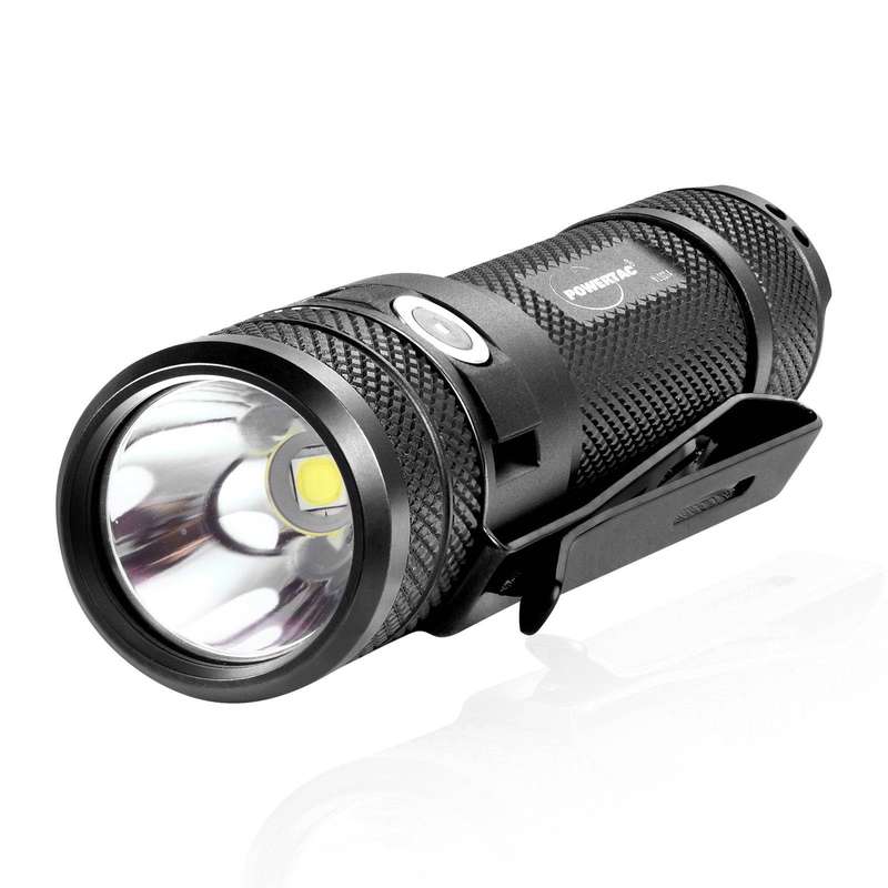 Powertac WOFT 1200 Lumen 240m Throw 14500 Rechargeable Flashlight