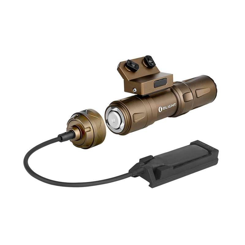 Olight Odin Mini 1250lm 240m Throw Rechargeable Tactical Light Black