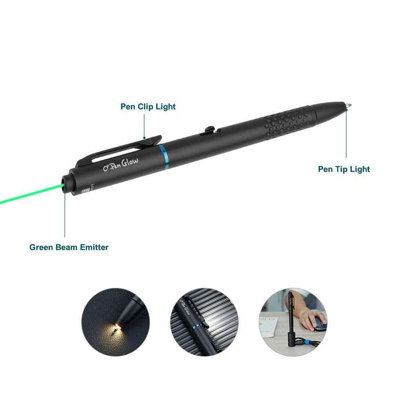 Olight Open Glow Rechargeable LED Penlight 120 Lumen 14m Throw 4-in-1 EDC Tool