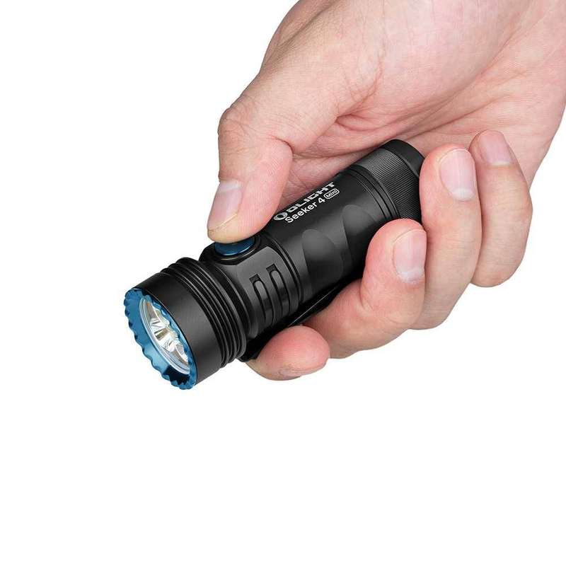 Olight Seeker 4 Mini with UV 1200 Lumen 120m Throw CW/NW EDC Flashlight