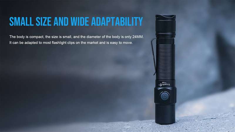 TrustFire T10R 1800 Lumens EDC Flashlight with 276m Throw