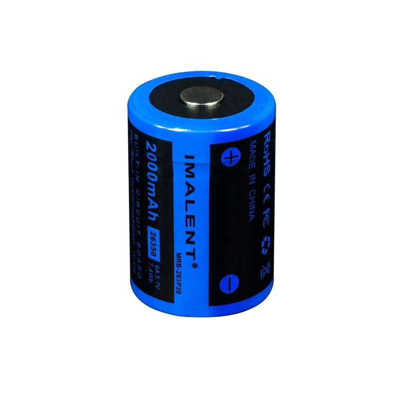 Imalent 26350 mAh Battery 2000mAh for BG10 Flashlight