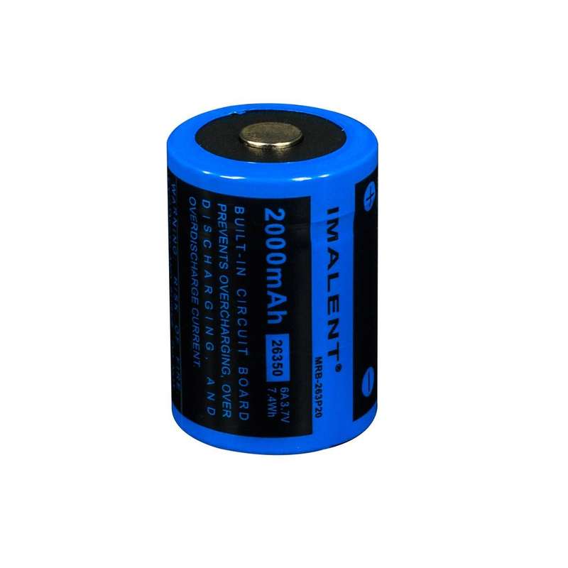 Imalent 26350 mAh Battery 2000mAh for BG10 Flashlight