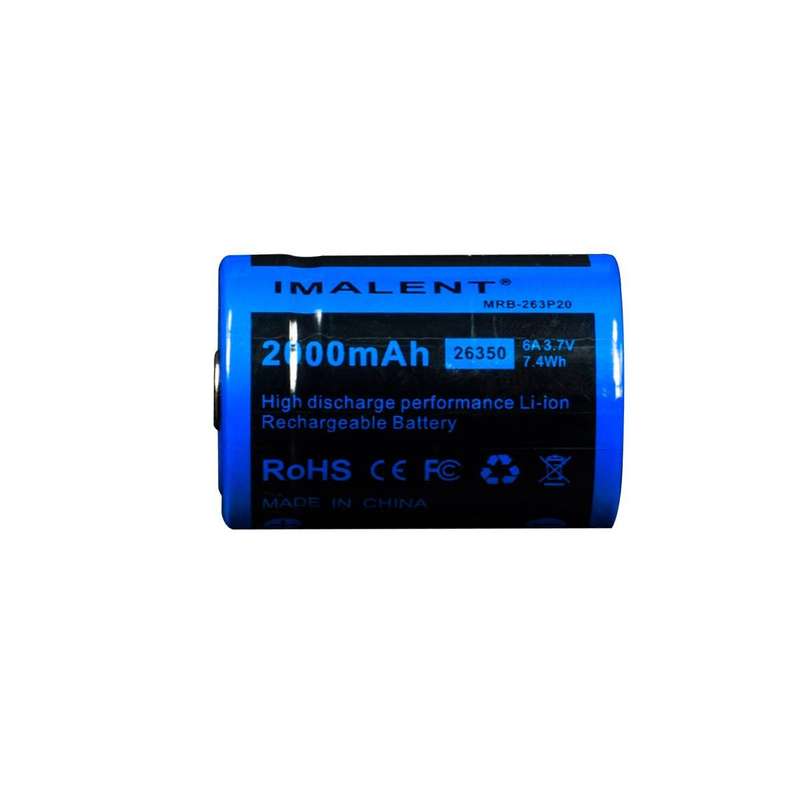 Imalent 26350 mAh Battery 2000mAh for BG10 Flashlight