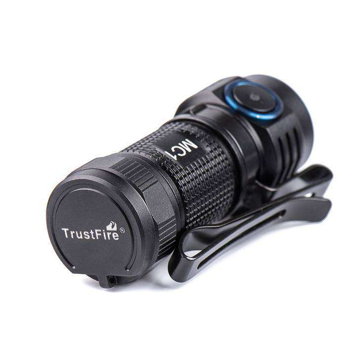 TrustFire MC1 EDC Flashlight - 1000 Lumens, 129m Throw, Rechargeable Mini Torch