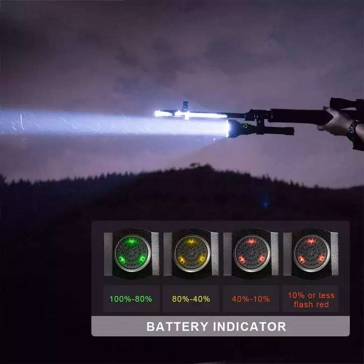 TrustFire T70 Hunting Set 2300 Lumens Flashlight with 1000m Throw