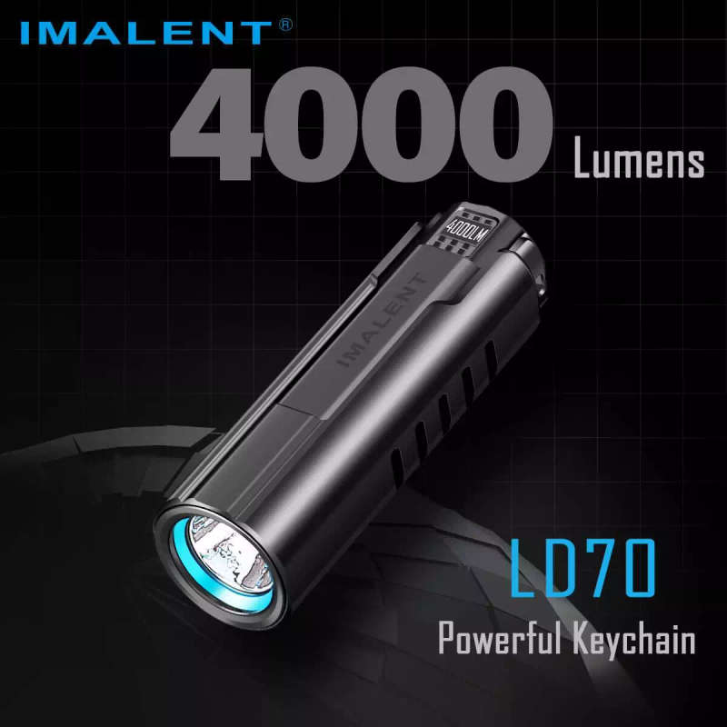 IMALENT LD70 4000 Lumen 203m EDC Flashlight