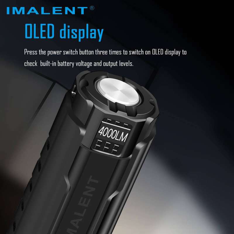 IMALENT LD70 4000 Lumen 203m EDC Flashlight