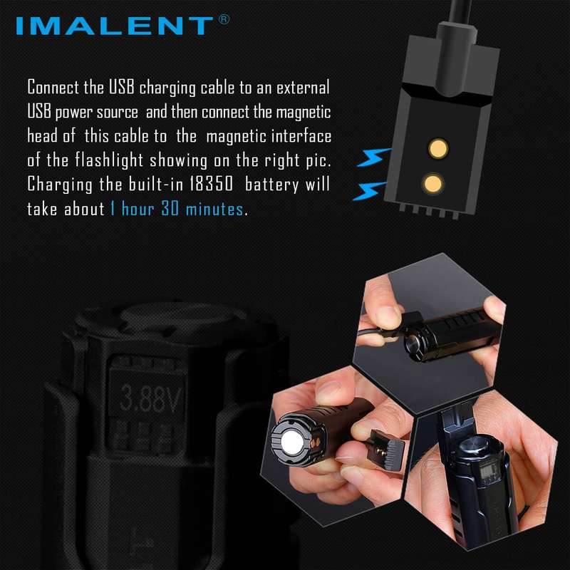 IMALENT LD70 4000 Lumen 203m EDC Flashlight