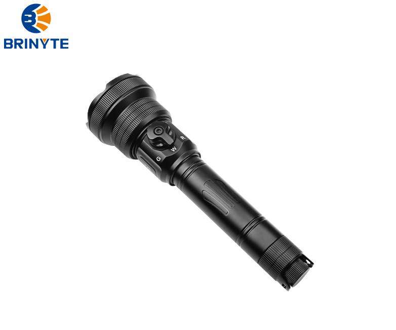 Brinyte T28 Artemis 650lm 525m Throw Flashlight for Hunting