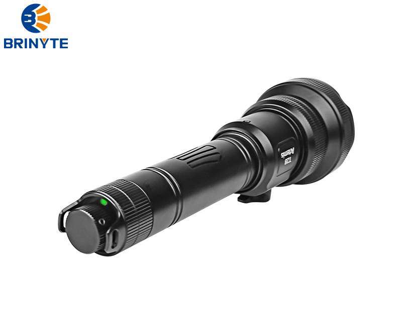 Brinyte T28 Artemis 650lm 525m Throw Flashlight for Hunting