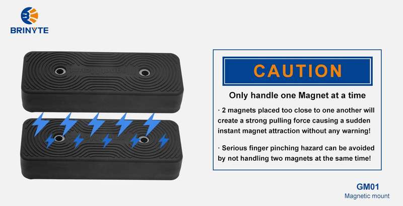 Brinyte GM01 Magnetic Mount for Firearms