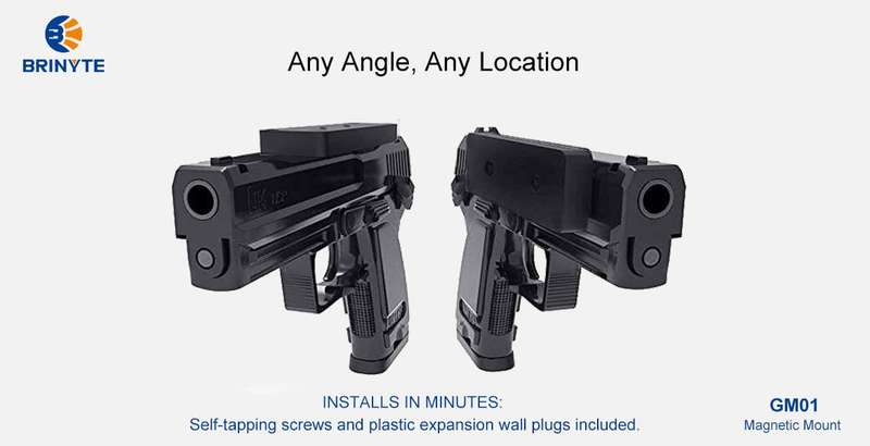 Brinyte GM01 Magnetic Mount for Firearms