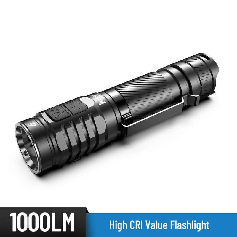 WUBEN TO46R High CRI 1000 Lumen 115m Throw Rechargeable EDC Flashlight