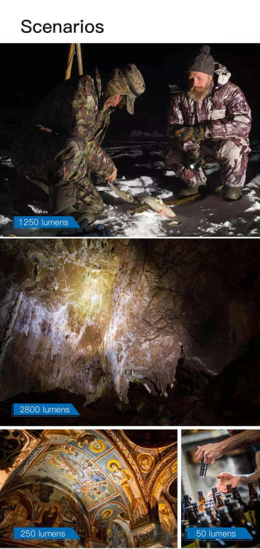 WUBEN TO50R 2800lm 146m High CRI EDC Flashlight