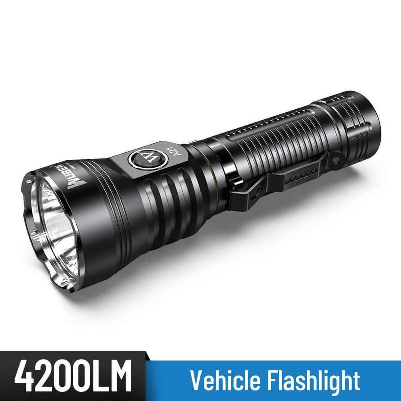 WUBEN A21 4200 Lumen 222m Throw Rechargeable Camping Flashlight