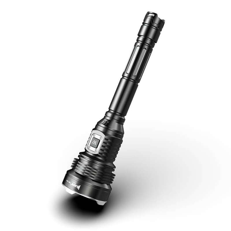 WUBEN T101 Pro 3500 Lumen 500m Throw Rechargeable Tactical Flashlight Black