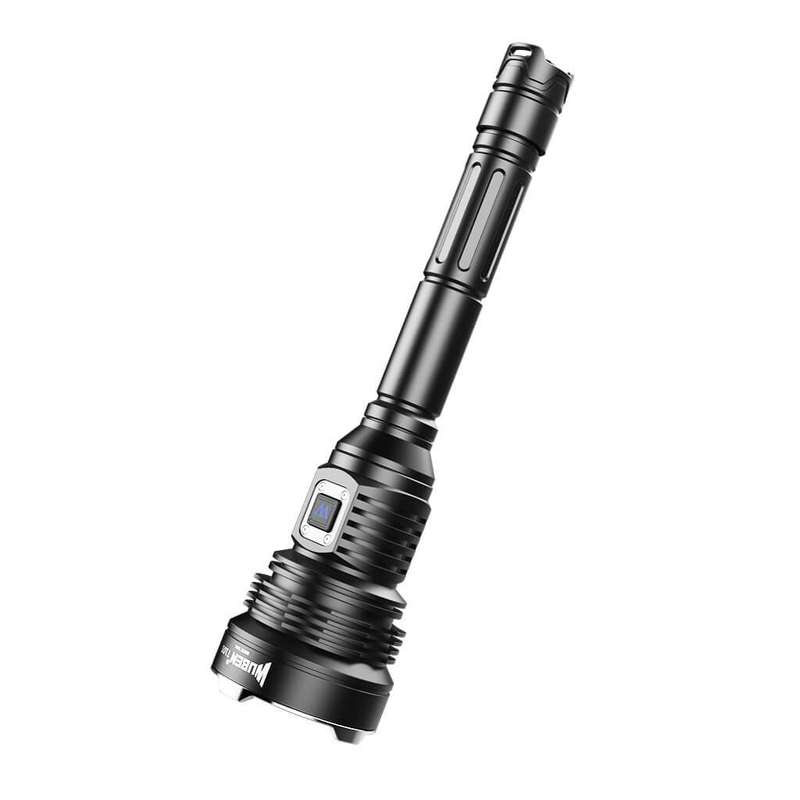 WUBEN T101 Pro 3500 Lumen 500m Throw Rechargeable Tactical Flashlight Black