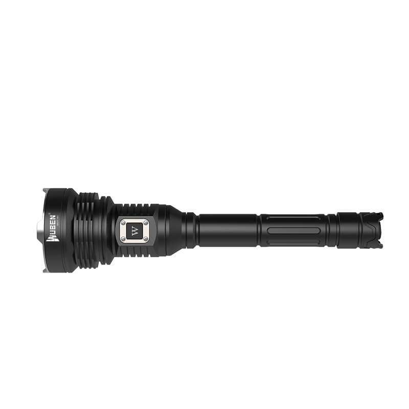 WUBEN T101 Pro 3500 Lumen 500m Throw Rechargeable Tactical Flashlight Black